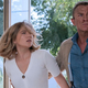Léa Seydoux and Daniel Craig look rumpled and worried in a scene from James Bond movie No Time to Die.